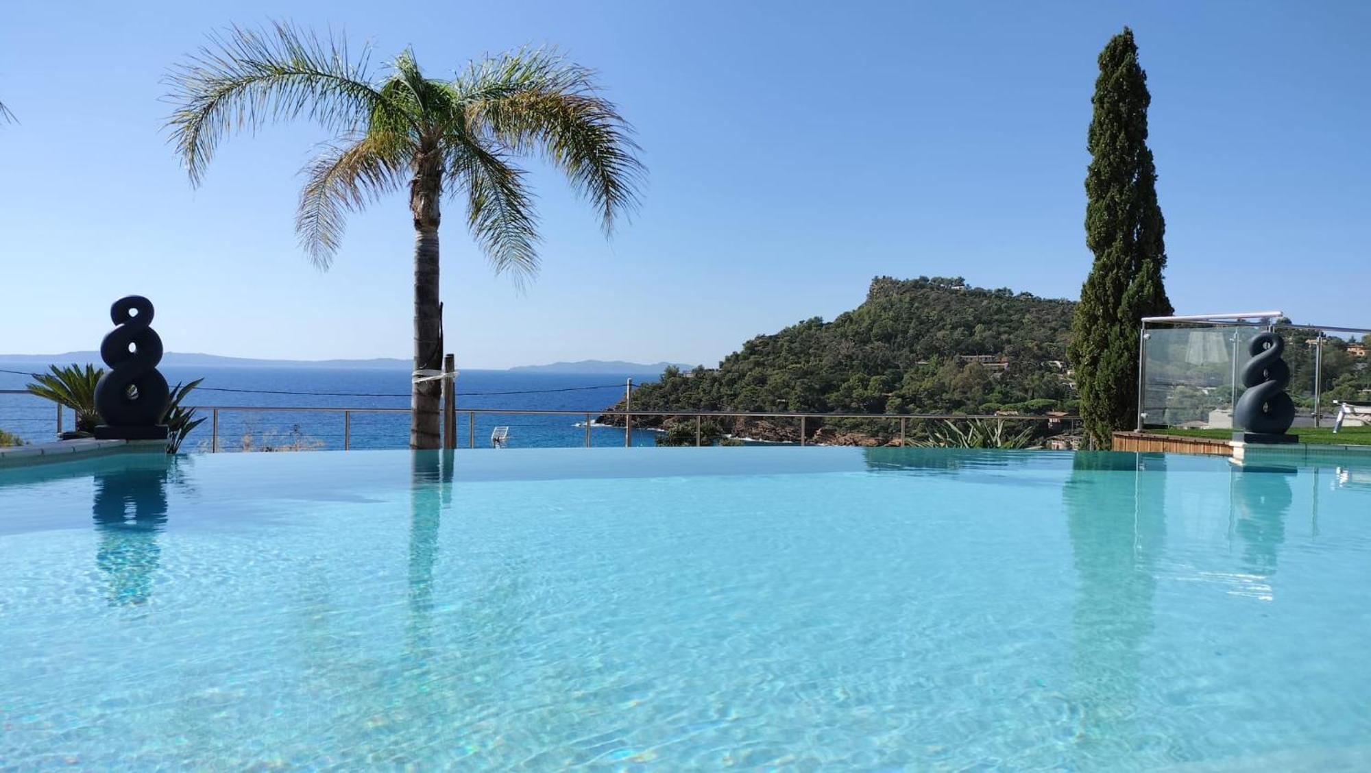 Aparthotel Les Lauriers Roses Le Le Rayol-Canadel-sur-Mer Esterno foto